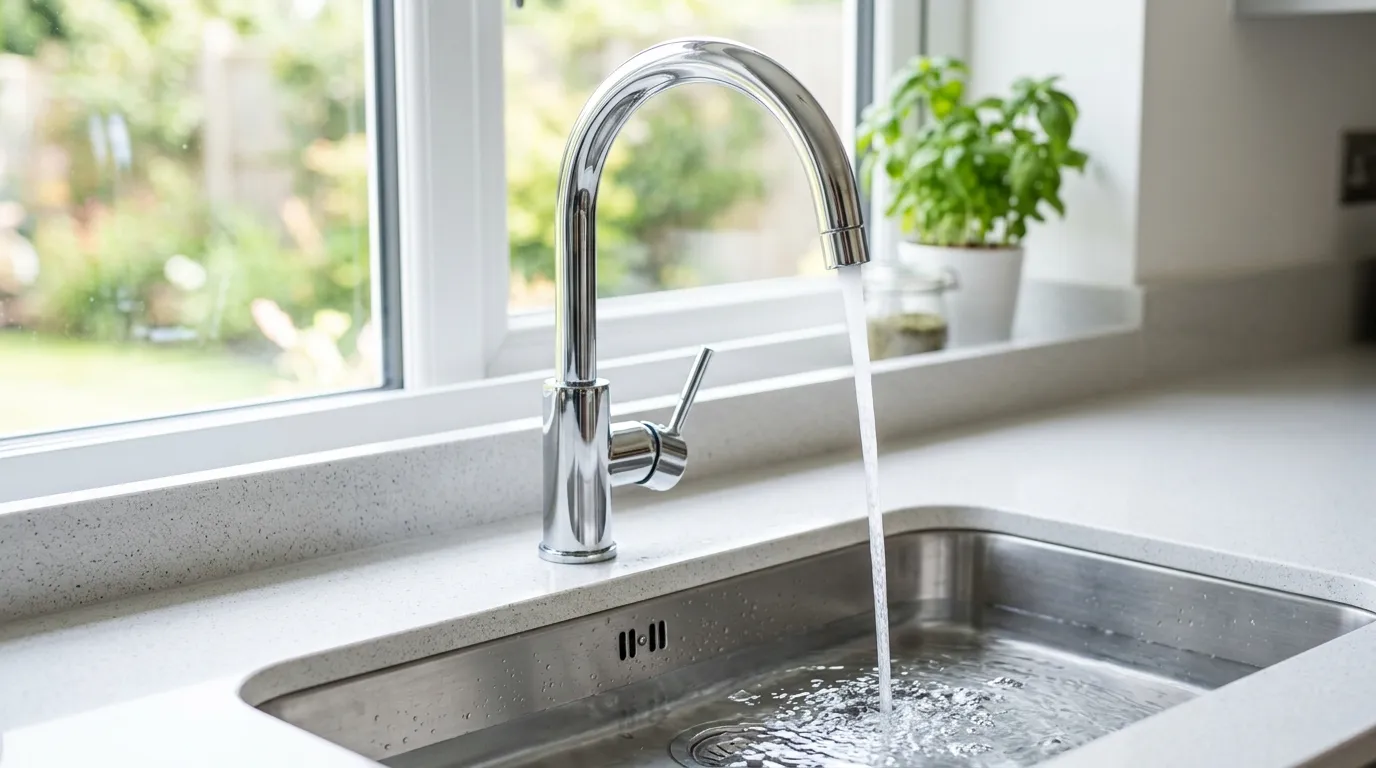 Local Plumbing Master Pros same day plumber fixing a faucet in Grandfalls, TX